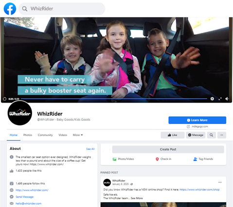  WhizRiders Facebook