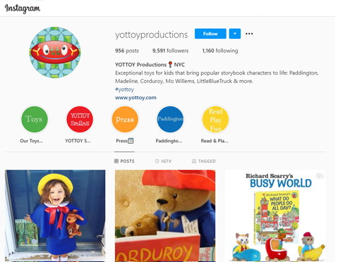 YOTTOY Instagram