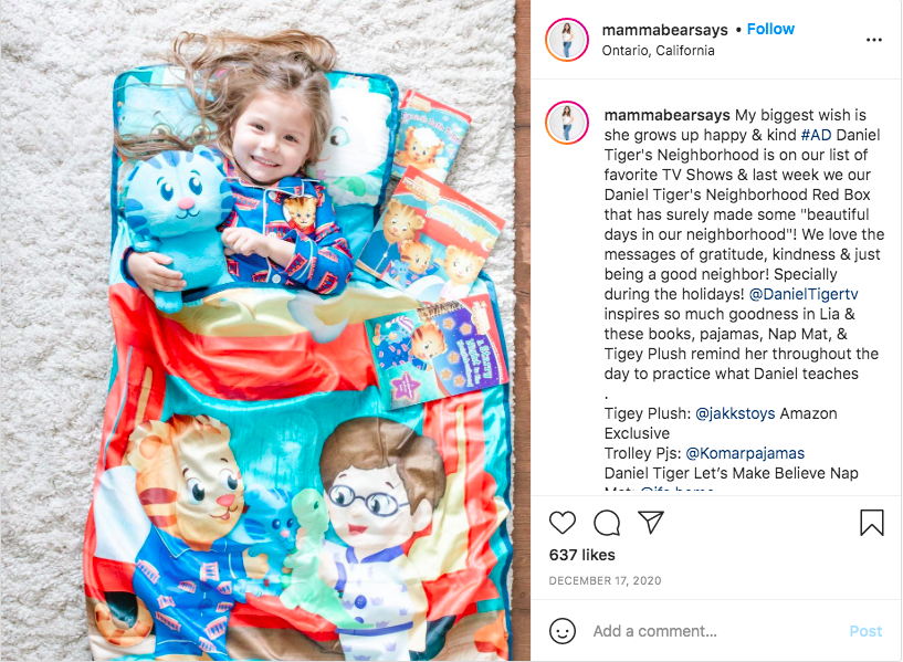 Daniel Tiger Campaign